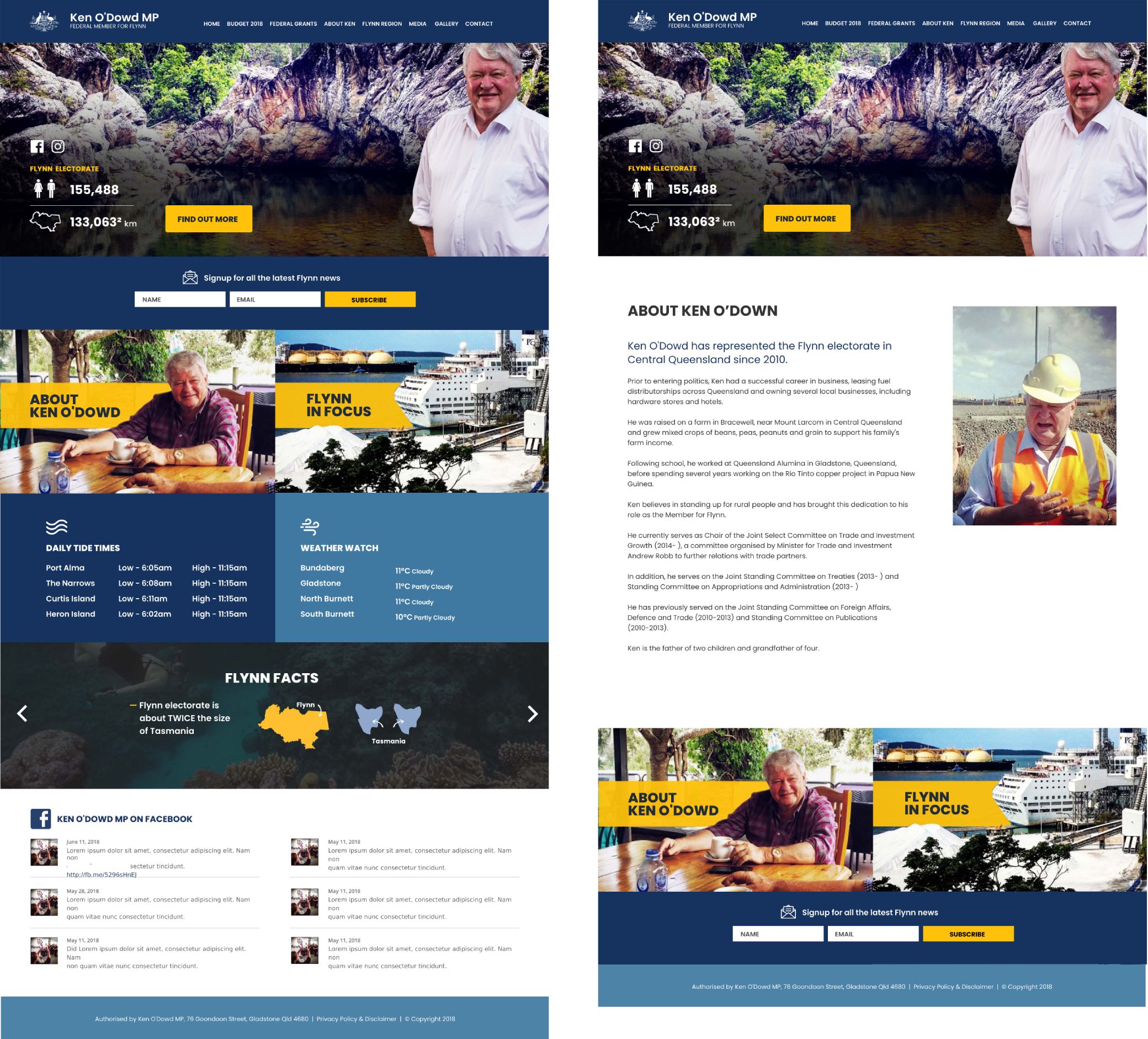 web website design exmaples